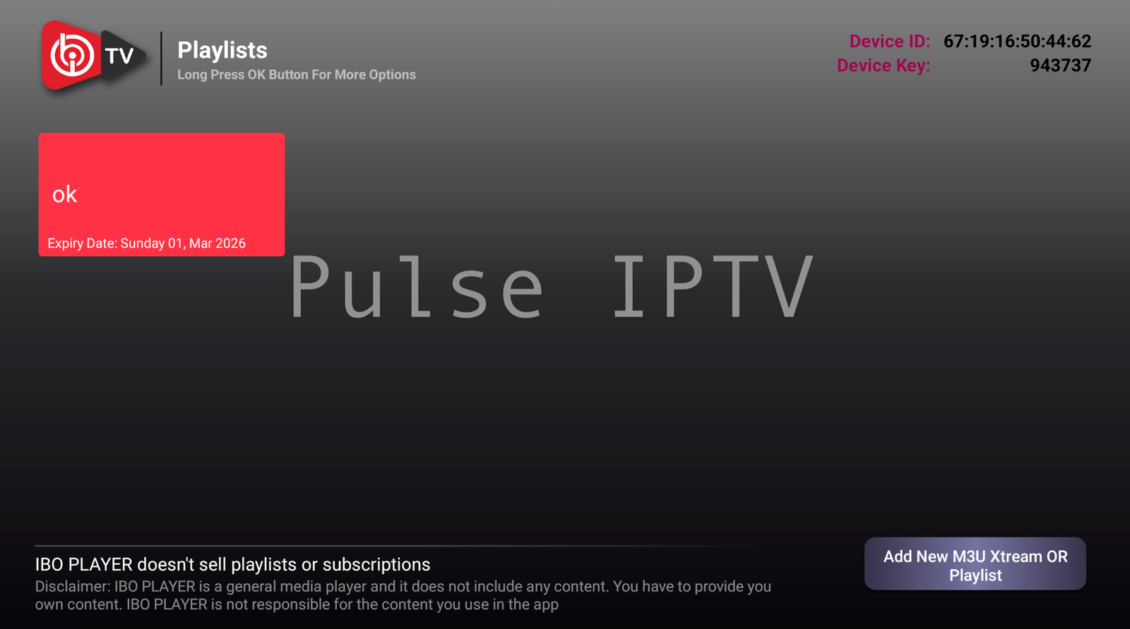 Syncing Pulse IPTV Content